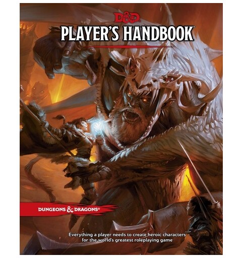 D&amp;D Rules Players Handbook Dungeons &amp; Dragons